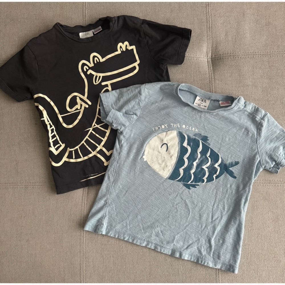 PAIR OF ZARA TEES
